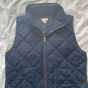 Navy J.Crew vest